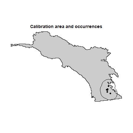 plot of chunk calibration area